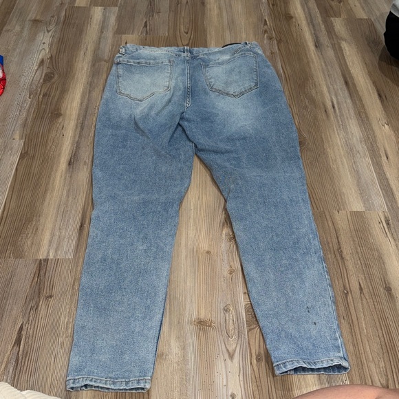 Soho Light Blue High Rise Ankle Skinny Jeans - Picture 4 of 5